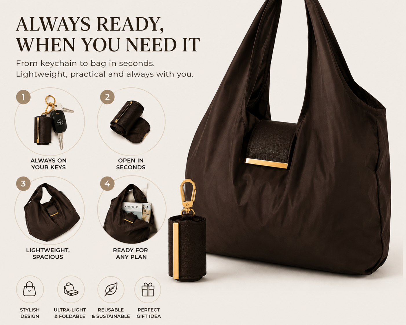 BabiBag™ – The Keyring Bag You’ll Never Forget