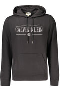 Calvin klein мъжки суитшърт с качулка – черен