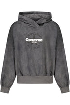 Converse момичешки суитшърт с качулка – черен